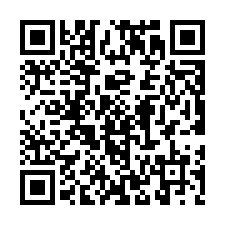 QR Code for this alert address on the internet.