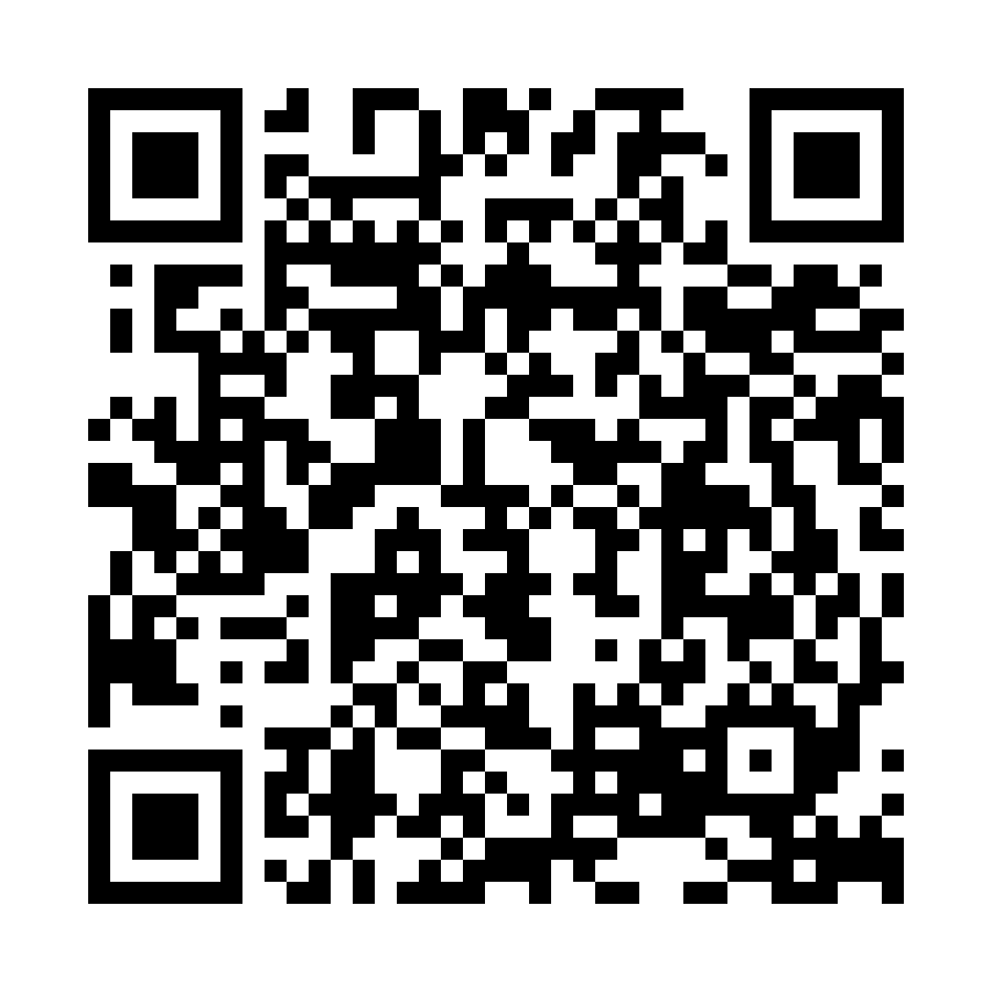 QR Code for this alert address on the internet.