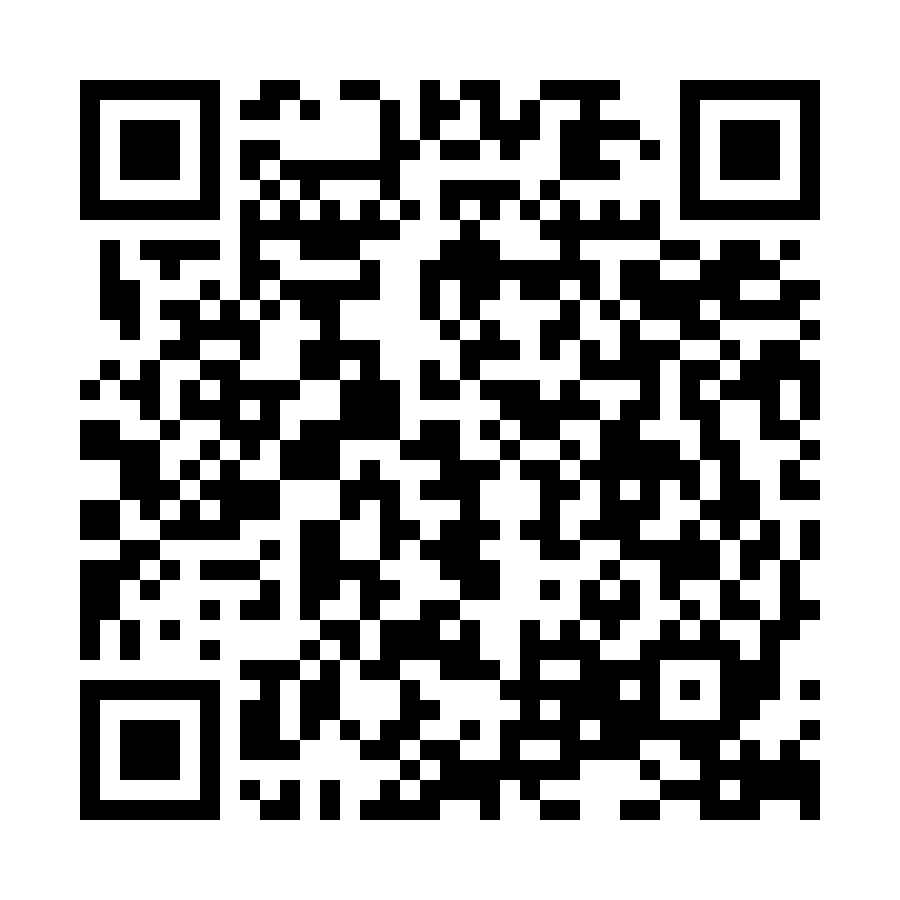 QR Code for this alert address on the internet.