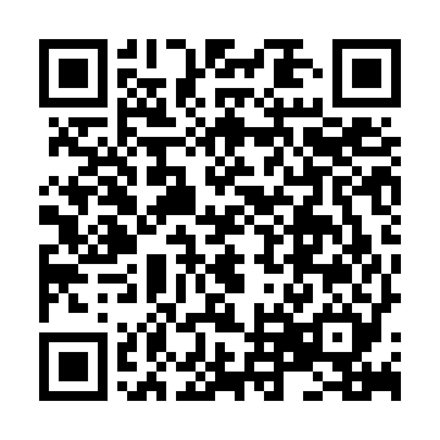 QR Code for this alert address on the internet.