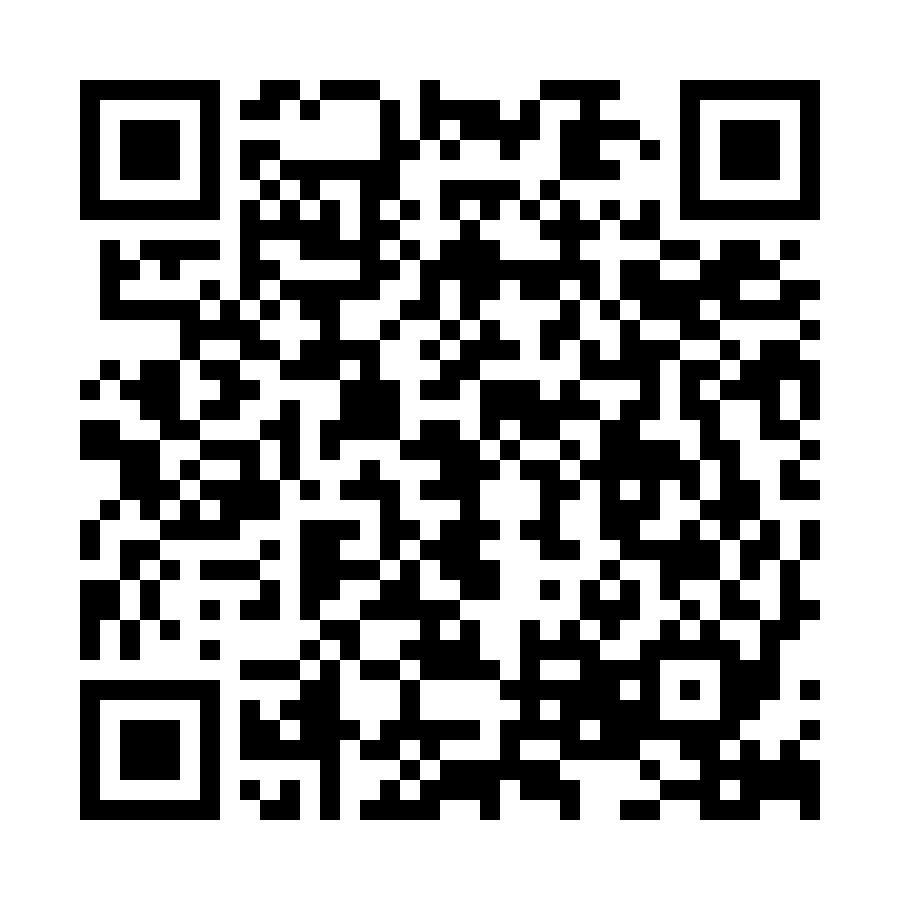 QR Code for this alert address on the internet.