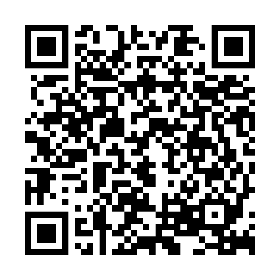QR Code for this alert address on the internet.