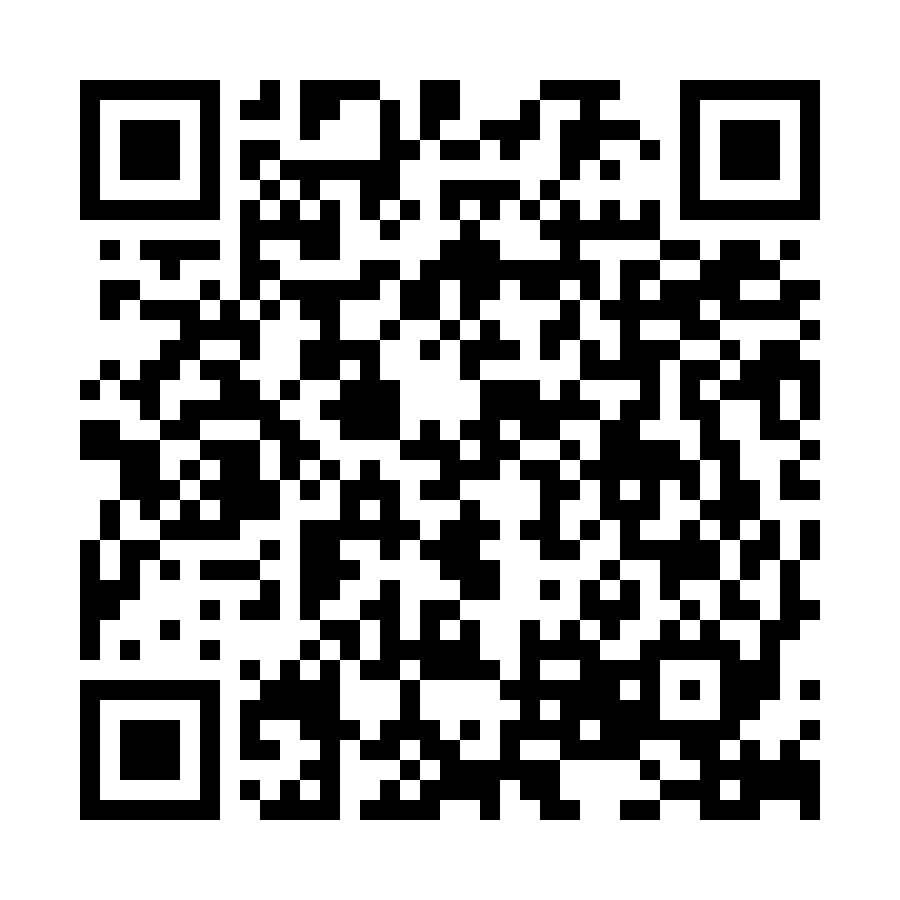 QR Code for this alert address on the internet.