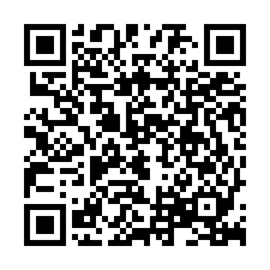 QR Code for this alert address on the internet.