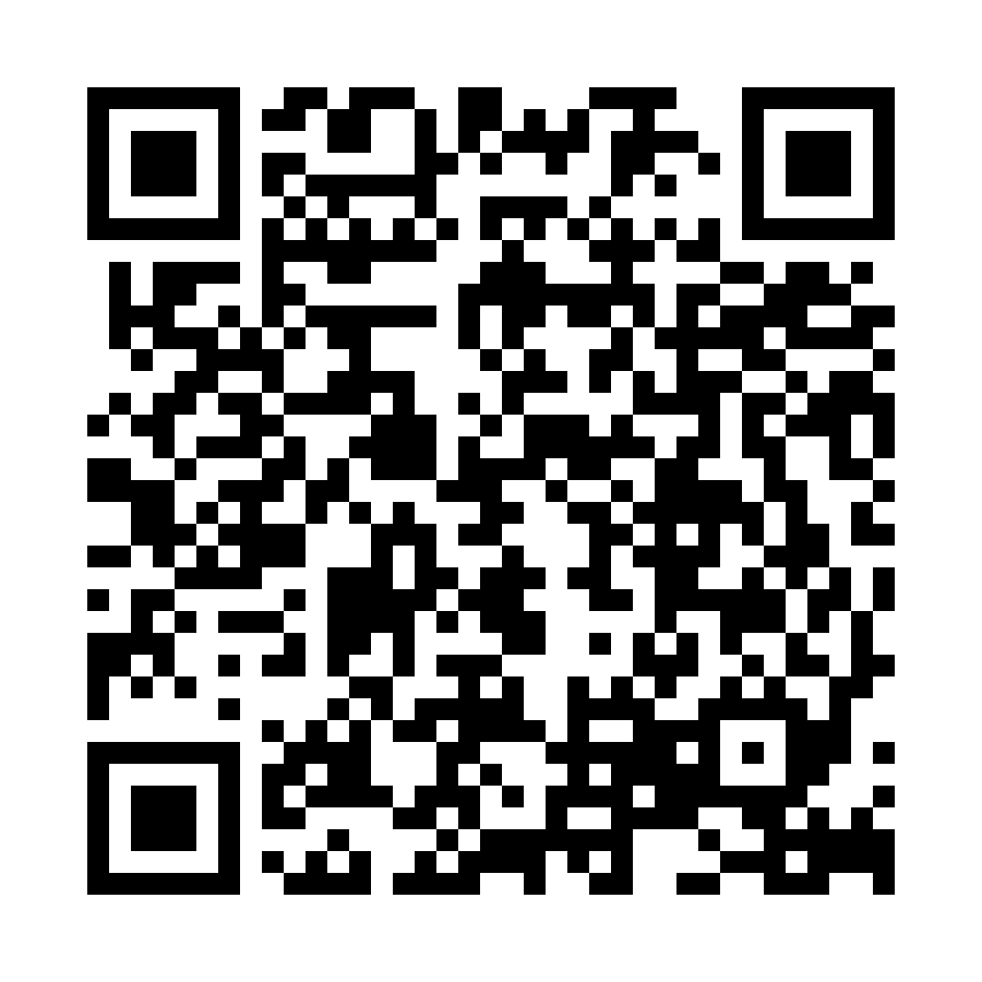 QR Code for this alert address on the internet.