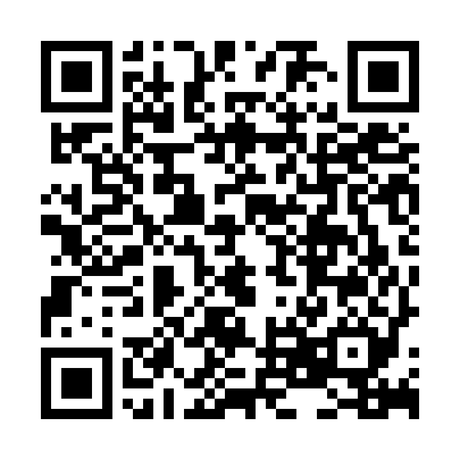 QR Code for this alert address on the internet.