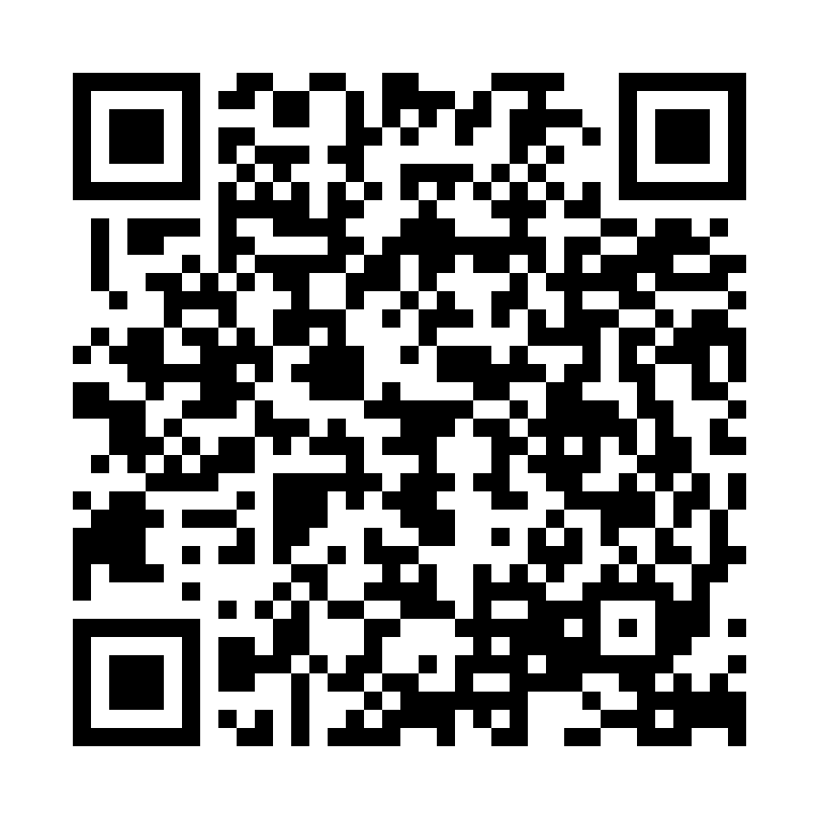 QR Code for this alert address on the internet.