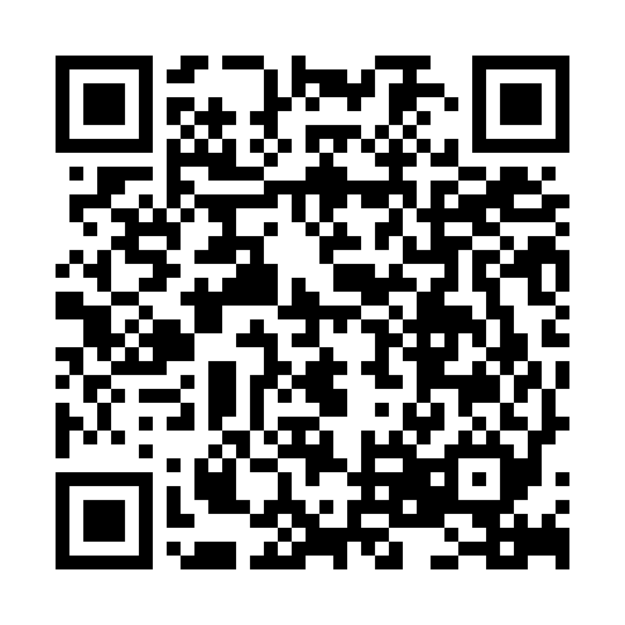 QR Code for this alert address on the internet.