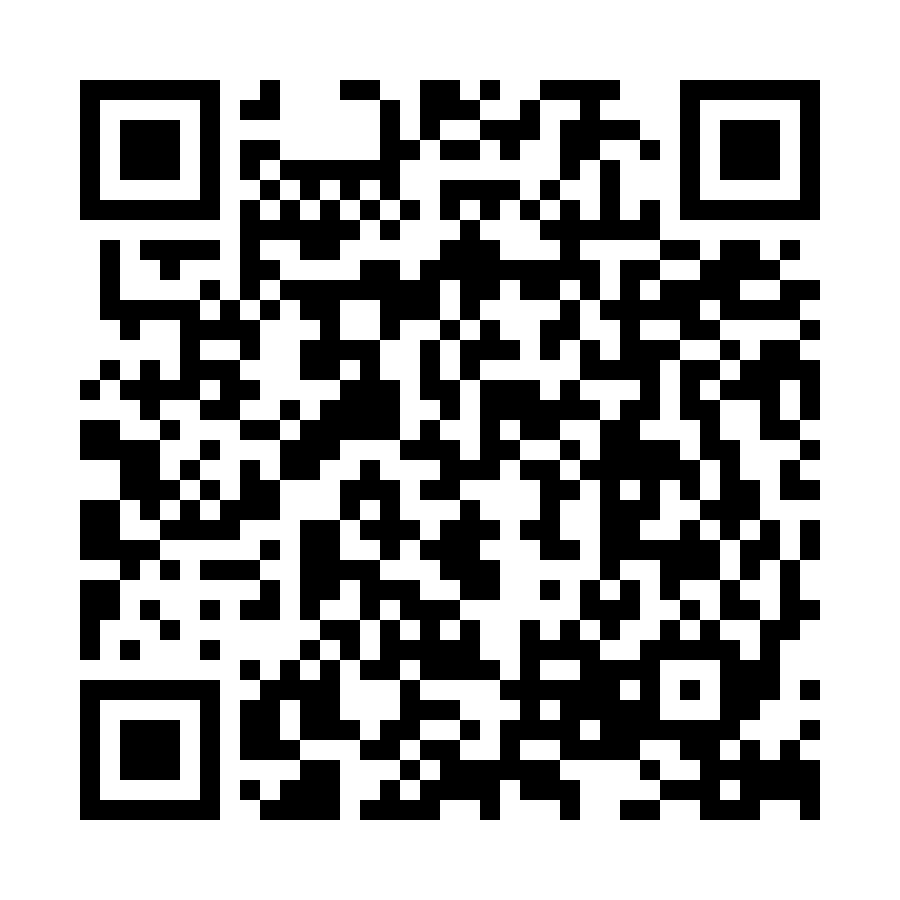 QR Code for this alert address on the internet.